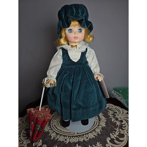 Vtg Madame Alexander BELLOWS ANNE #1568 w Japanese Parasol 14" Doll Org Box/Tags